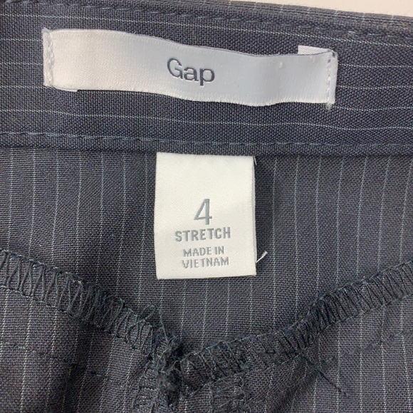 Gap pinstripe skirt EUC with pockets 4 - Picture 3 of 8